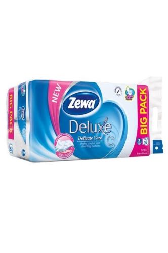 Zewa Deluxe Delicate Care toaletn papr 3vrstv 16rol
